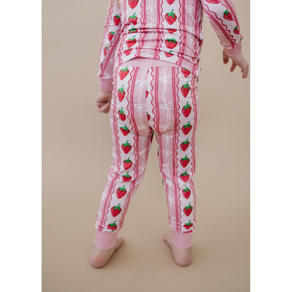 Bamboo Two Piece Set | Strawberry