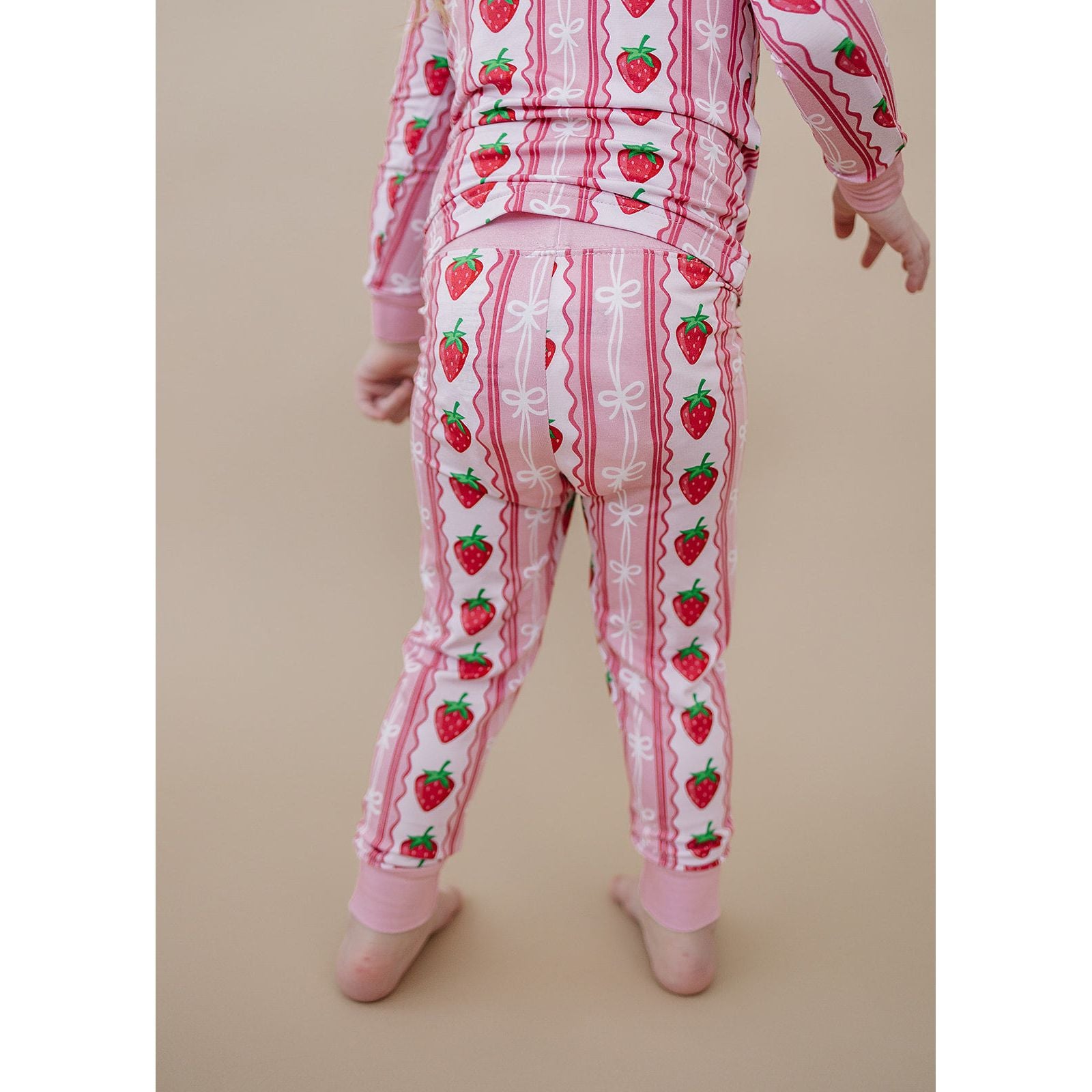 Bamboo Two Piece Set | Strawberry