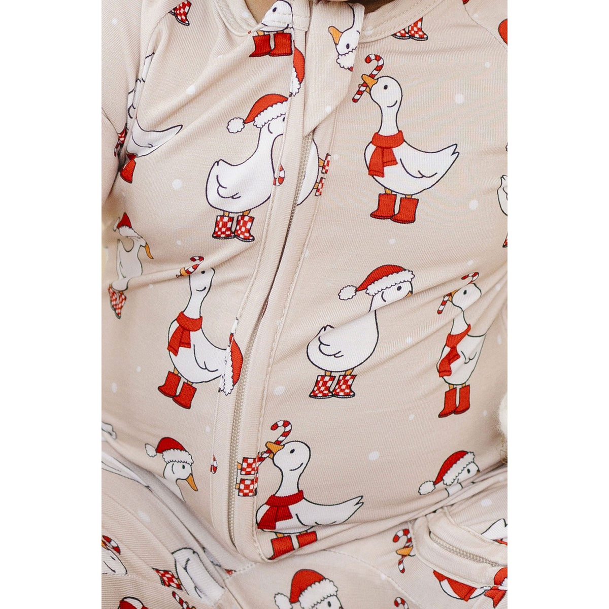 Bamboo Zip Romper | Merry Goose