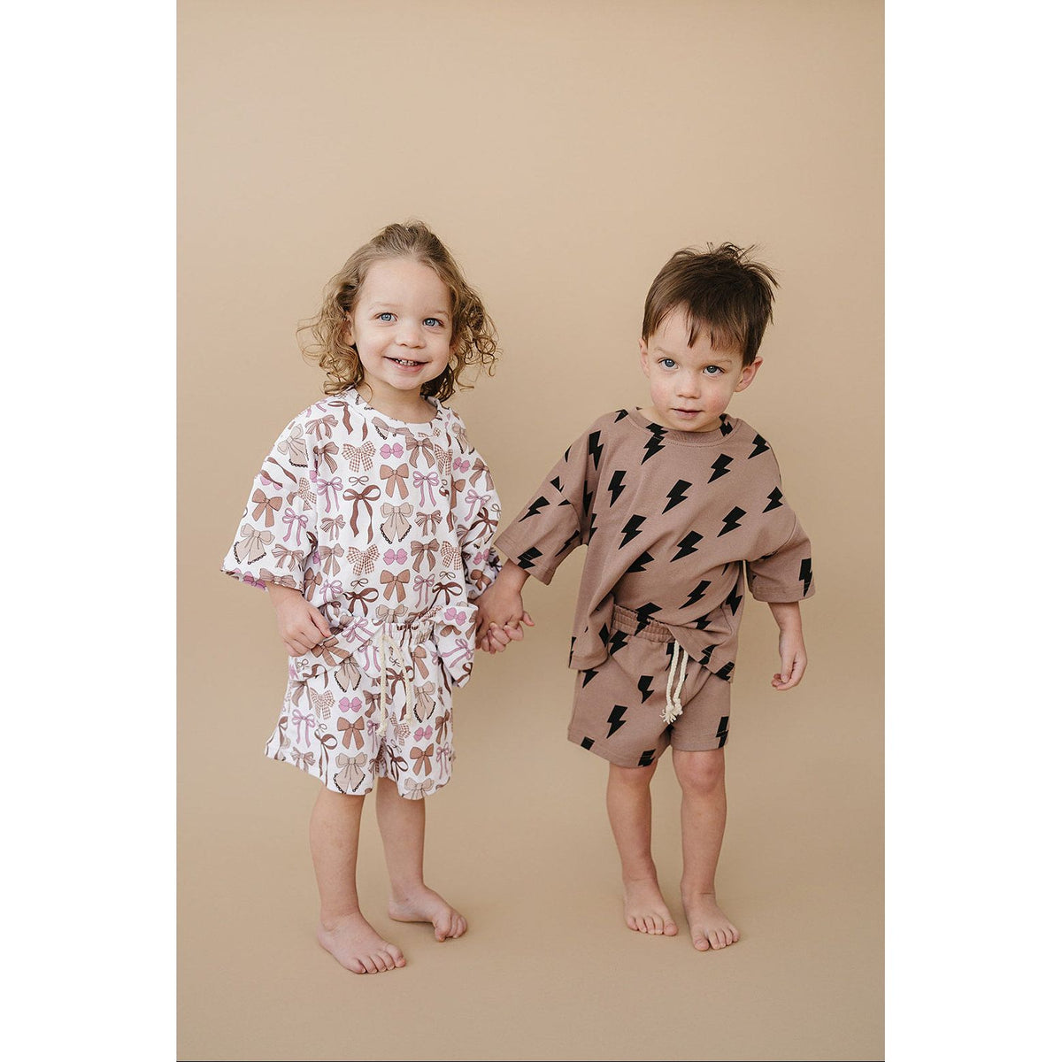 Shorts Set | Mocha Bows