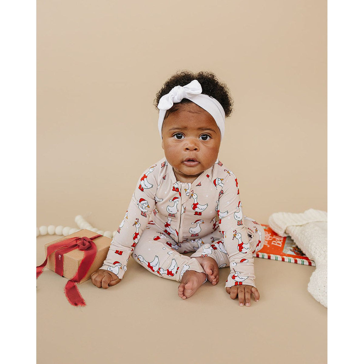 Bamboo Zip Romper | Merry Goose