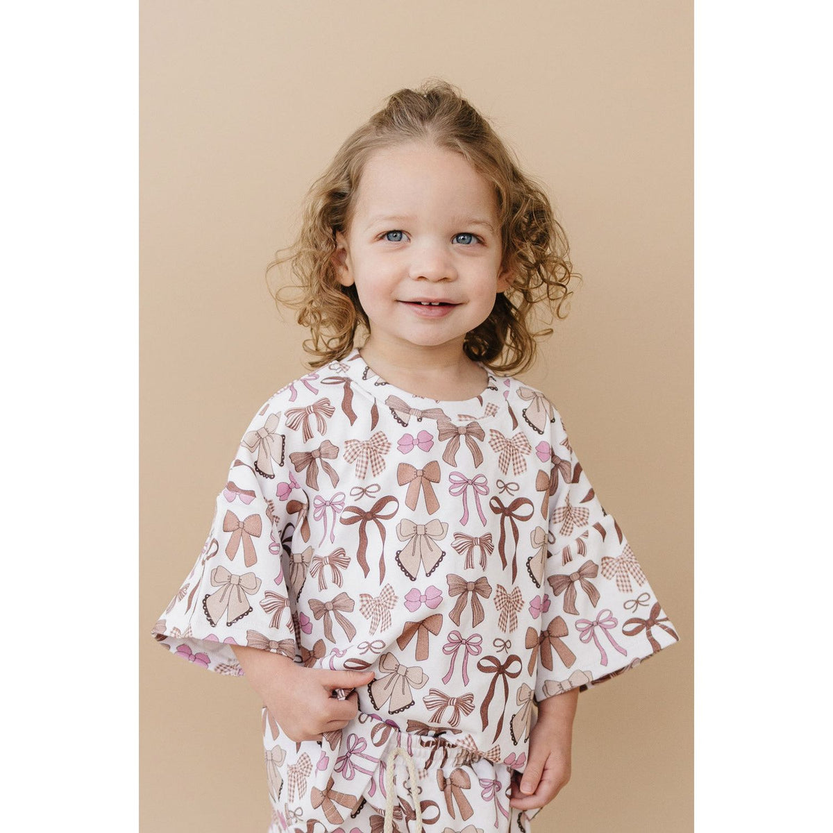 Shorts Set | Mocha Bows