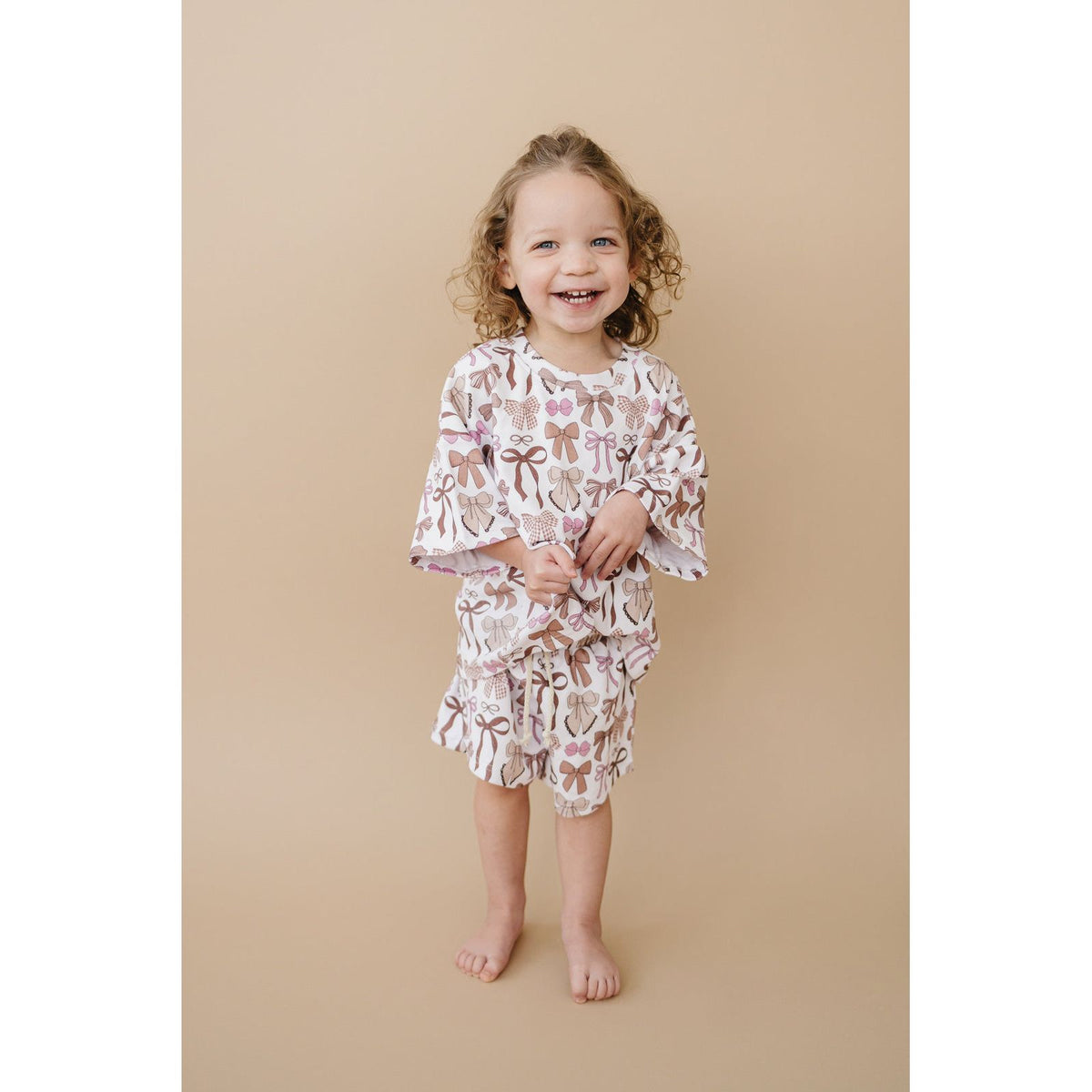 Shorts Set | Mocha Bows