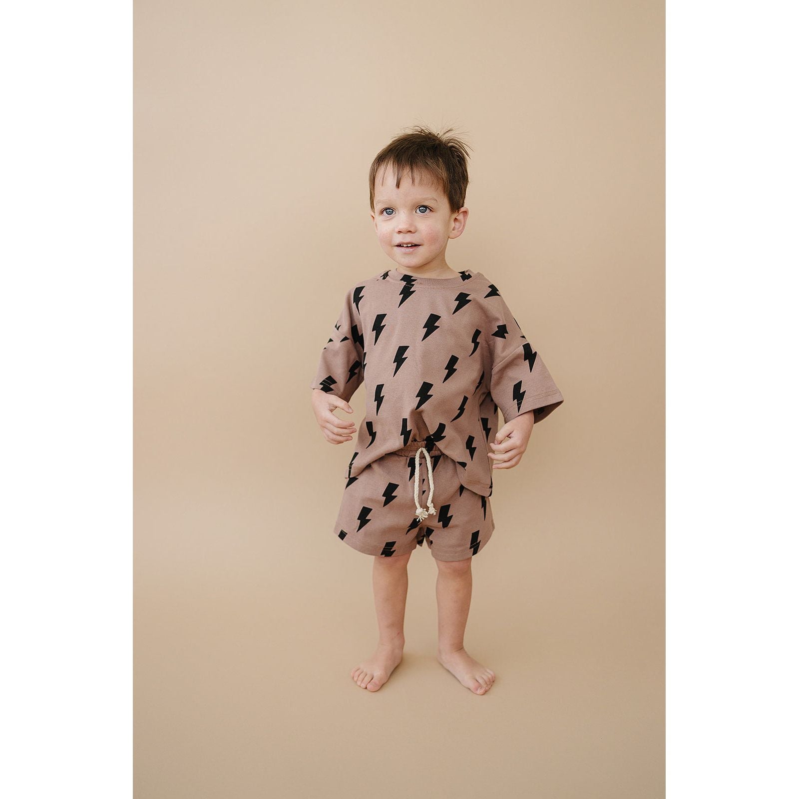Shorts Set | Mocha Bolts