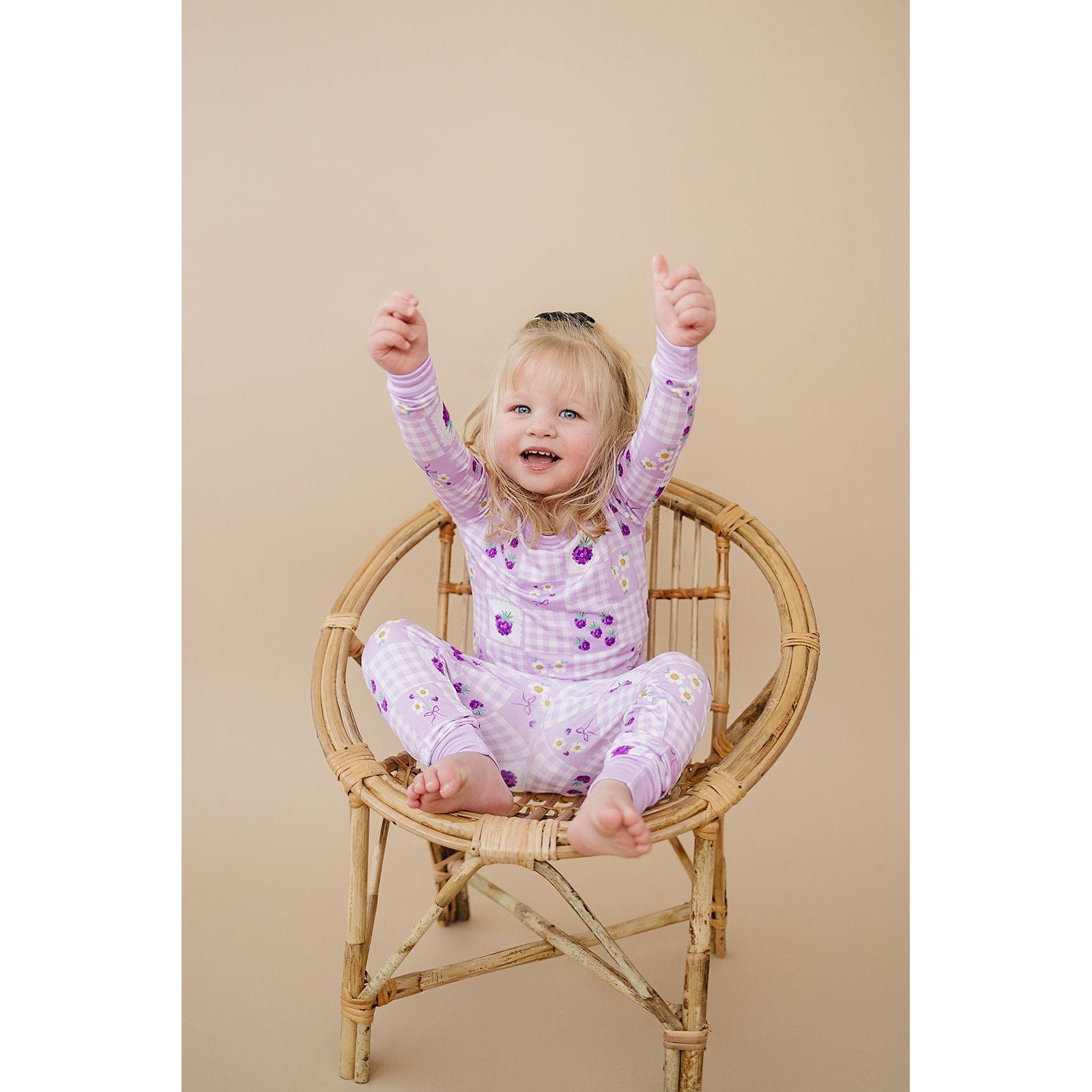 Bamboo Two Piece Set | Raspberry