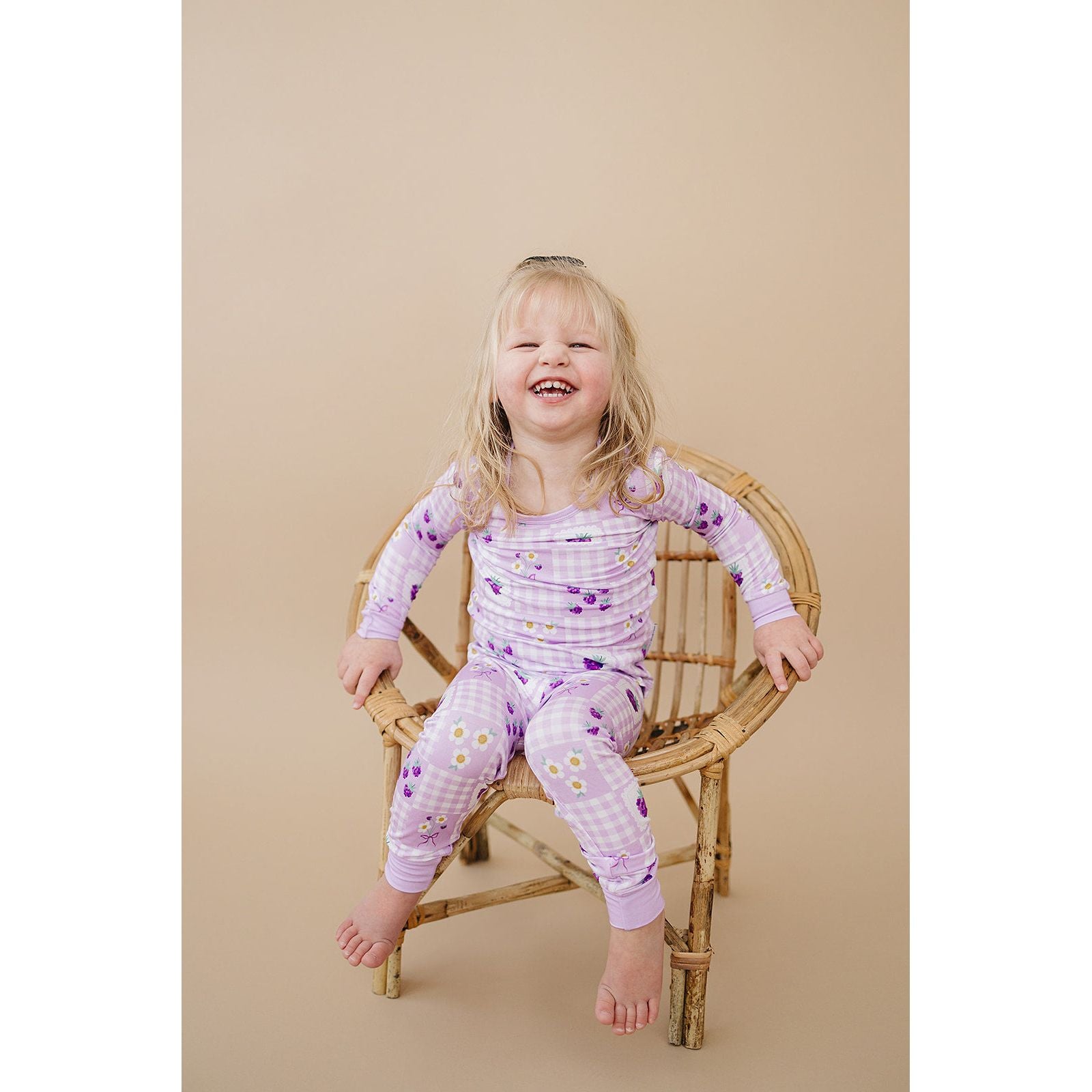 Bamboo Two Piece Set | Raspberry
