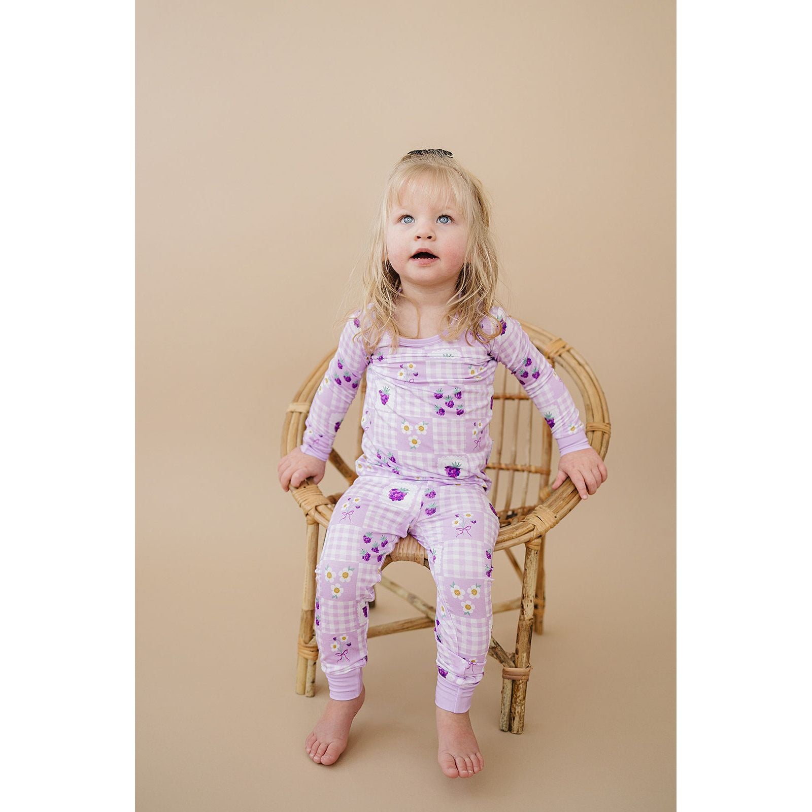 Bamboo Two Piece Set | Raspberry