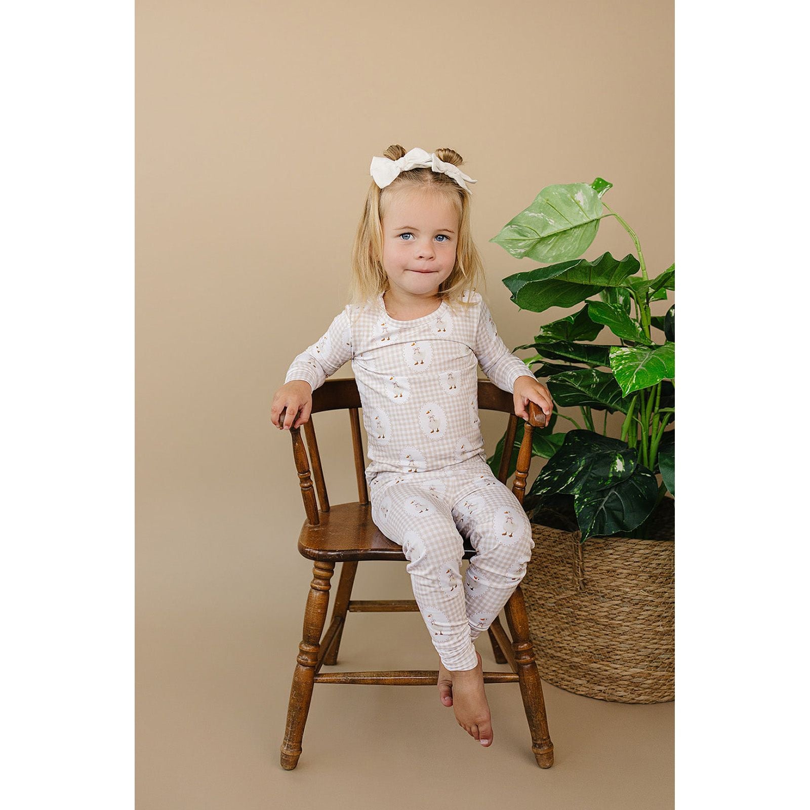 Bamboo Two Piece Set | Gingham & Goose