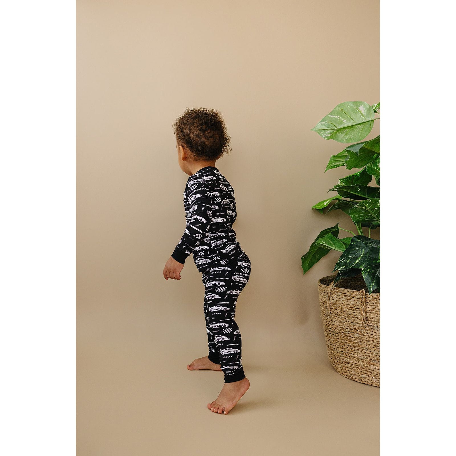 Bamboo Two Piece Set | Race Cars