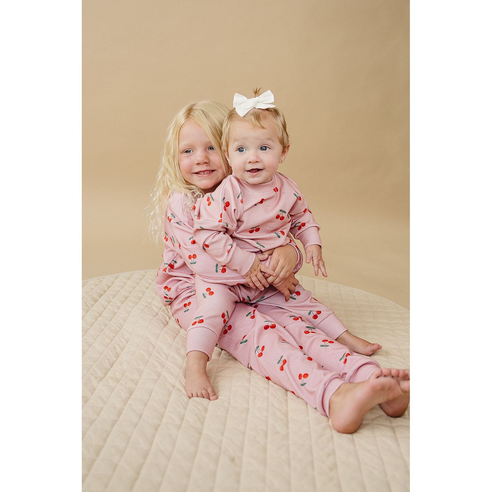 Jogger Set | Blush & Cherry