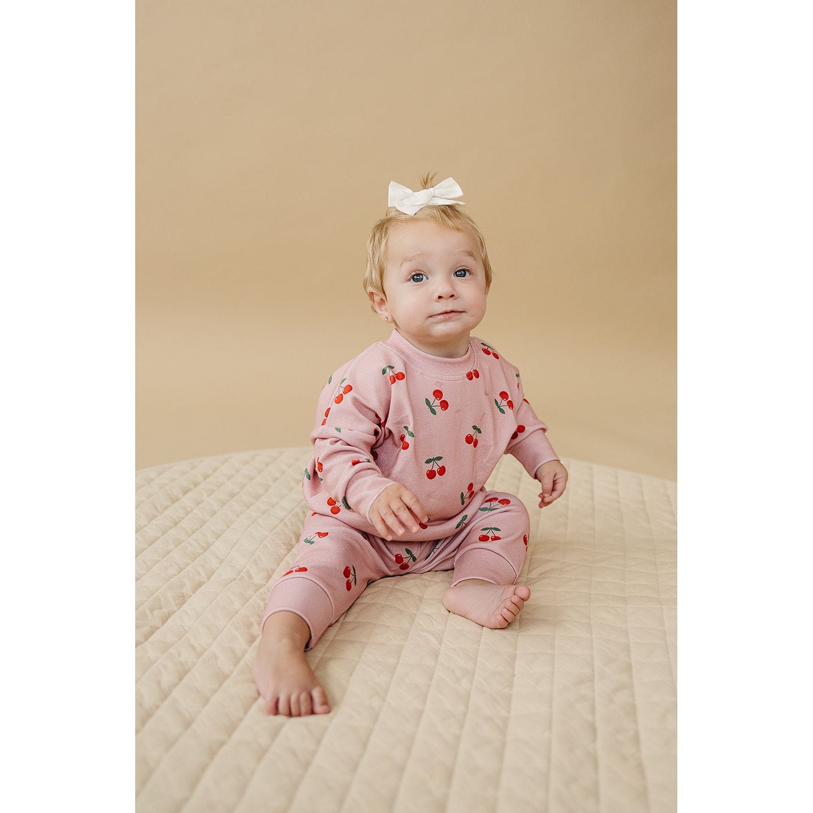 Jogger Set | Blush & Cherry