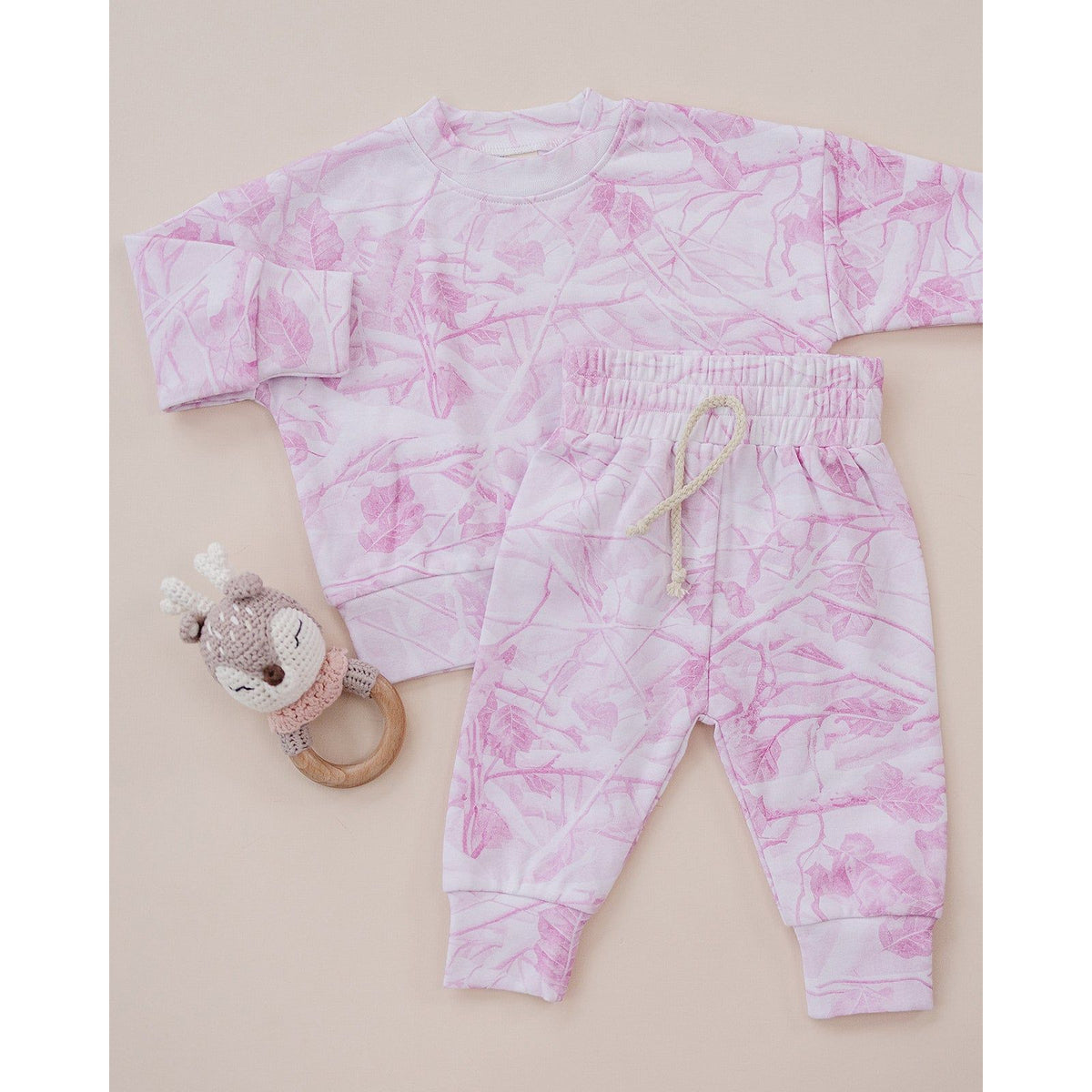 Jogger Set | Pink Camo
