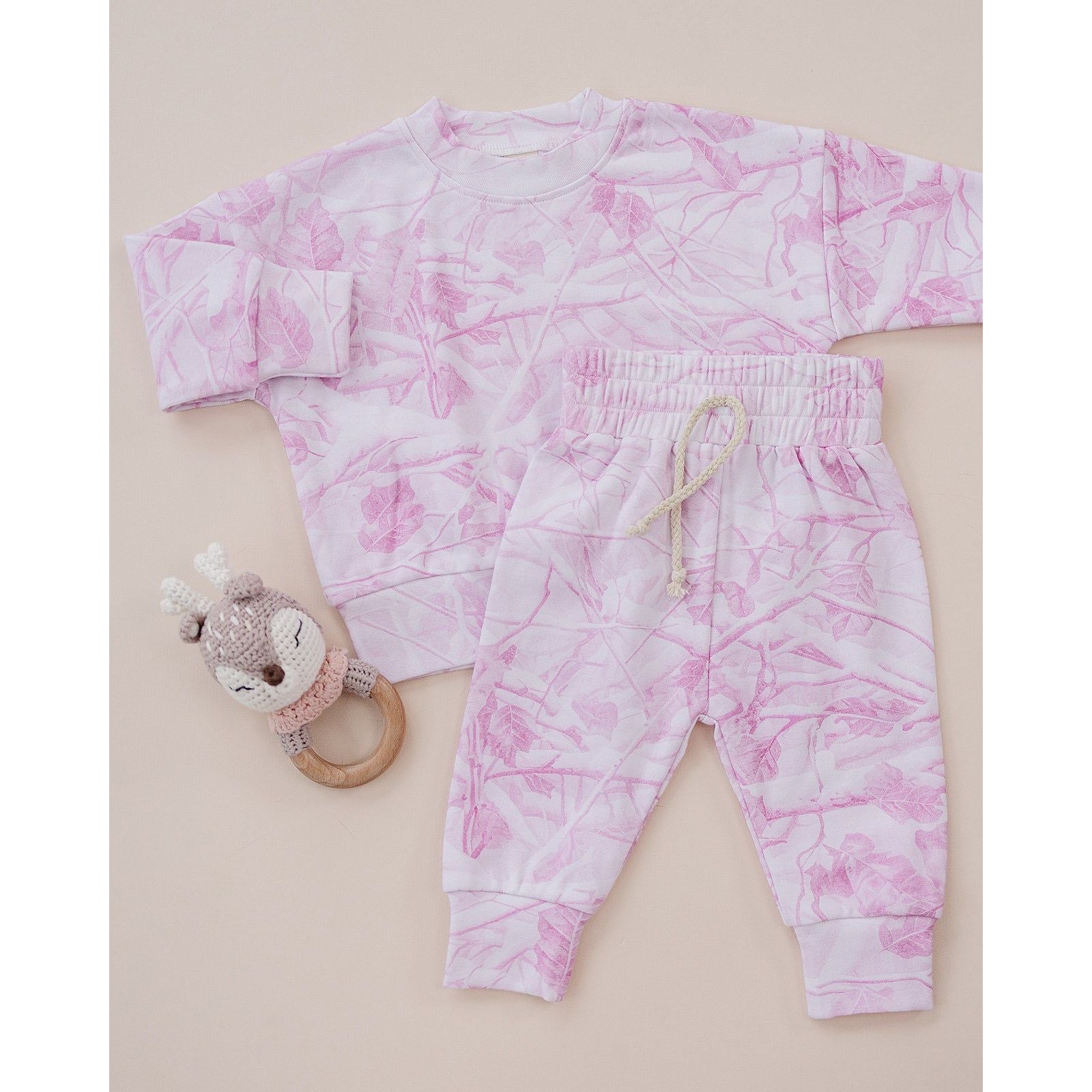 Jogger Set | Pink Camo