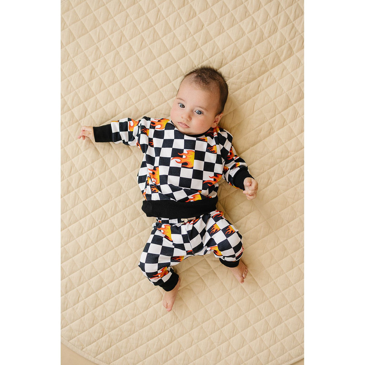 Jogger Set | Checker Blaze