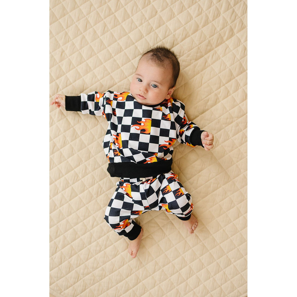 Jogger Set | Checker Blaze