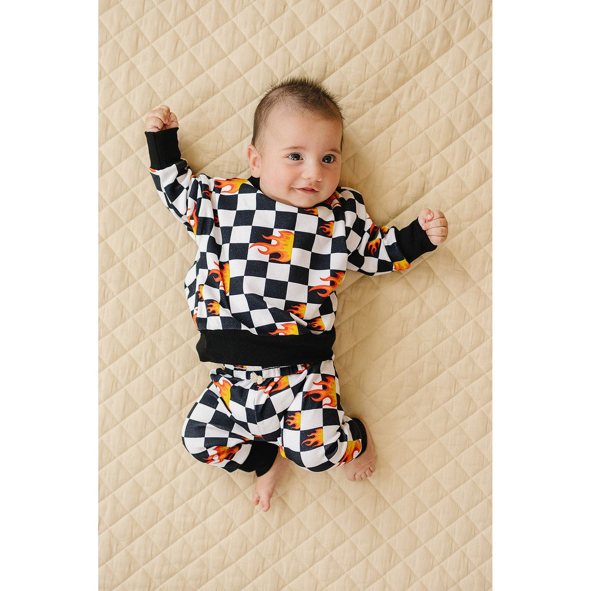 Jogger Set | Checker Blaze