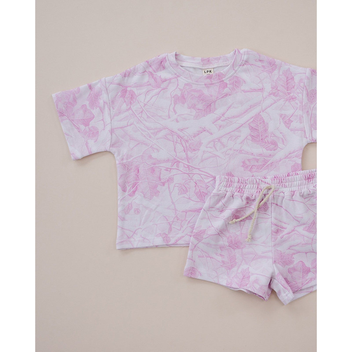 Shorts Set | Pink Camo
