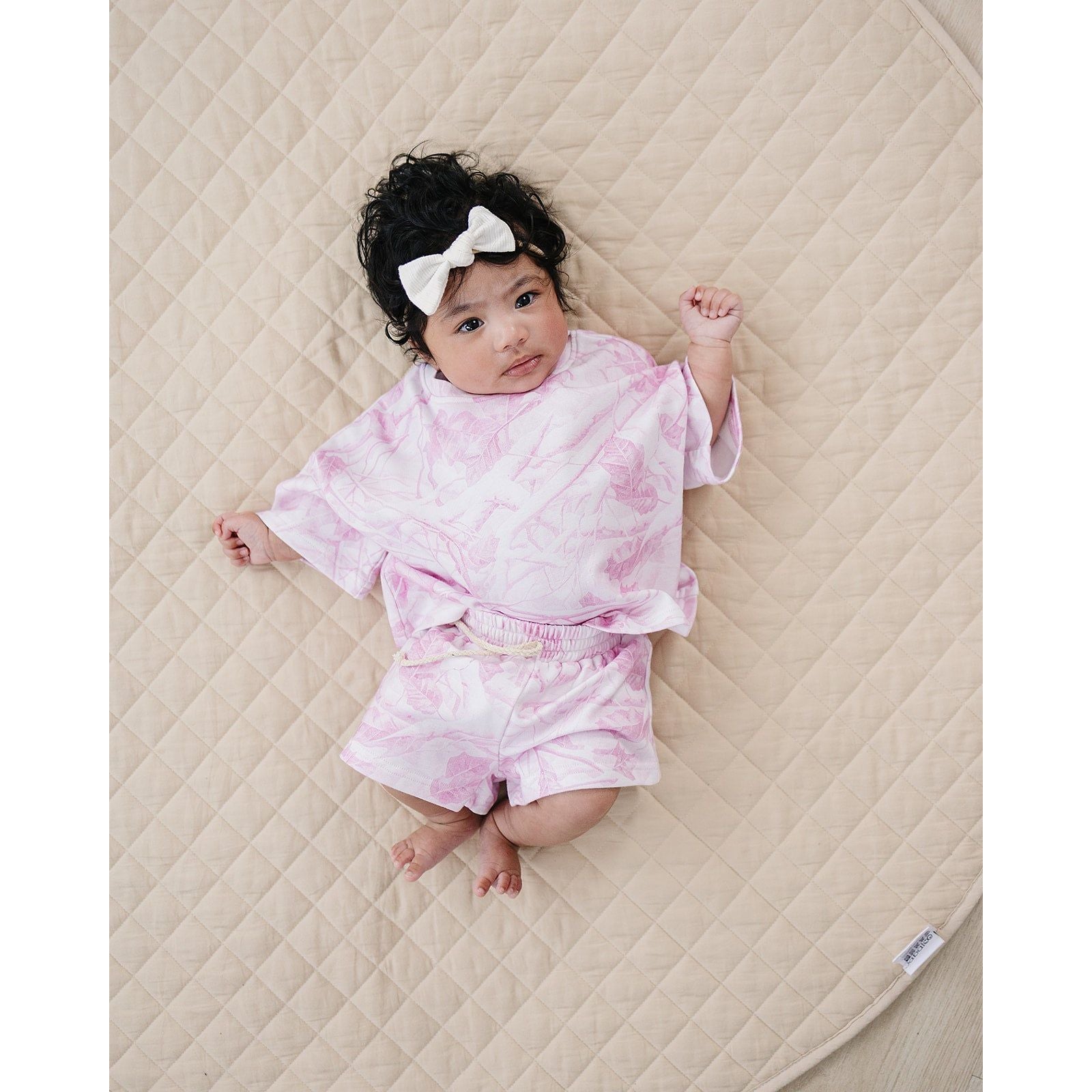 Shorts Set | Pink Camo