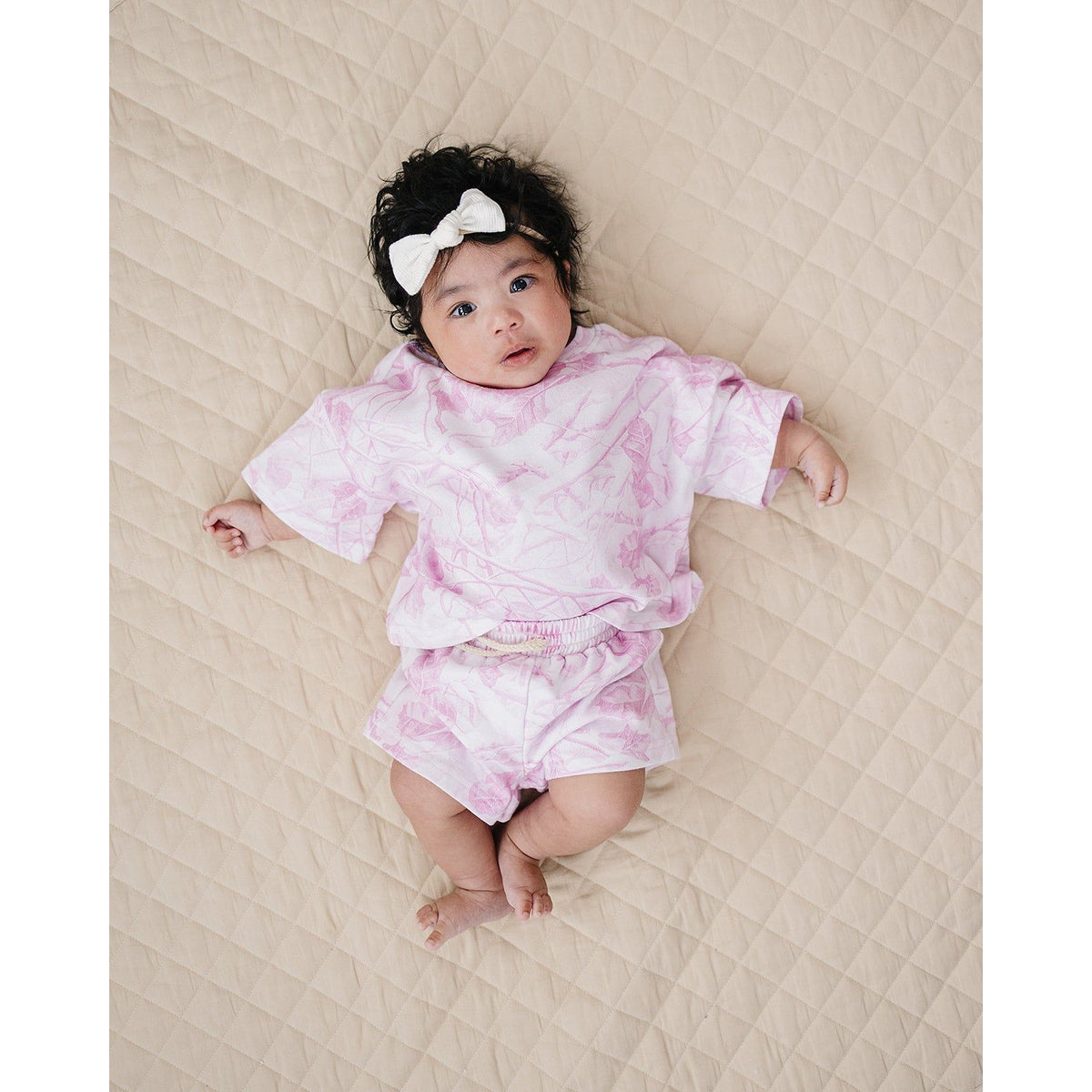 Shorts Set | Pink Camo