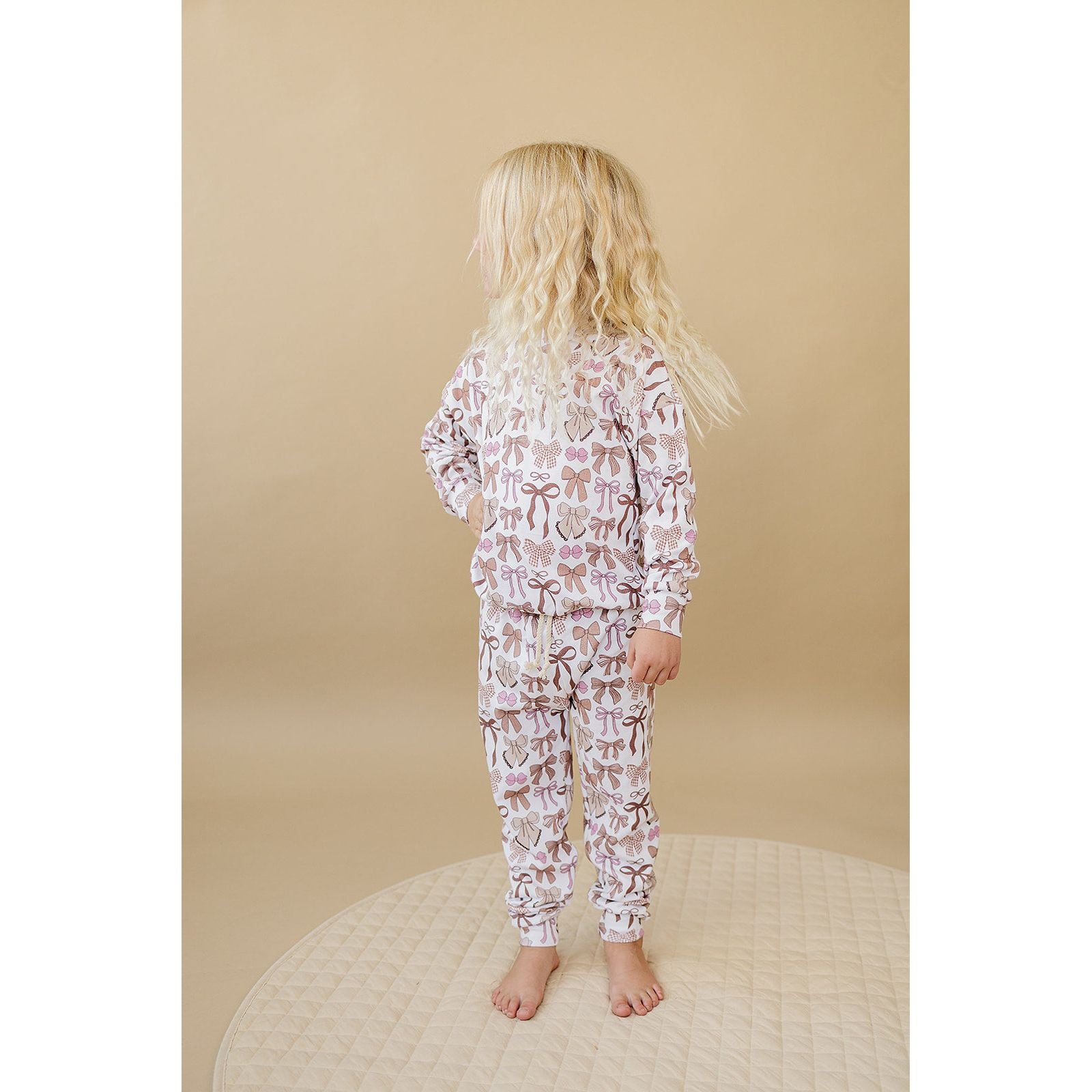 Jogger Set | Mocha Bows