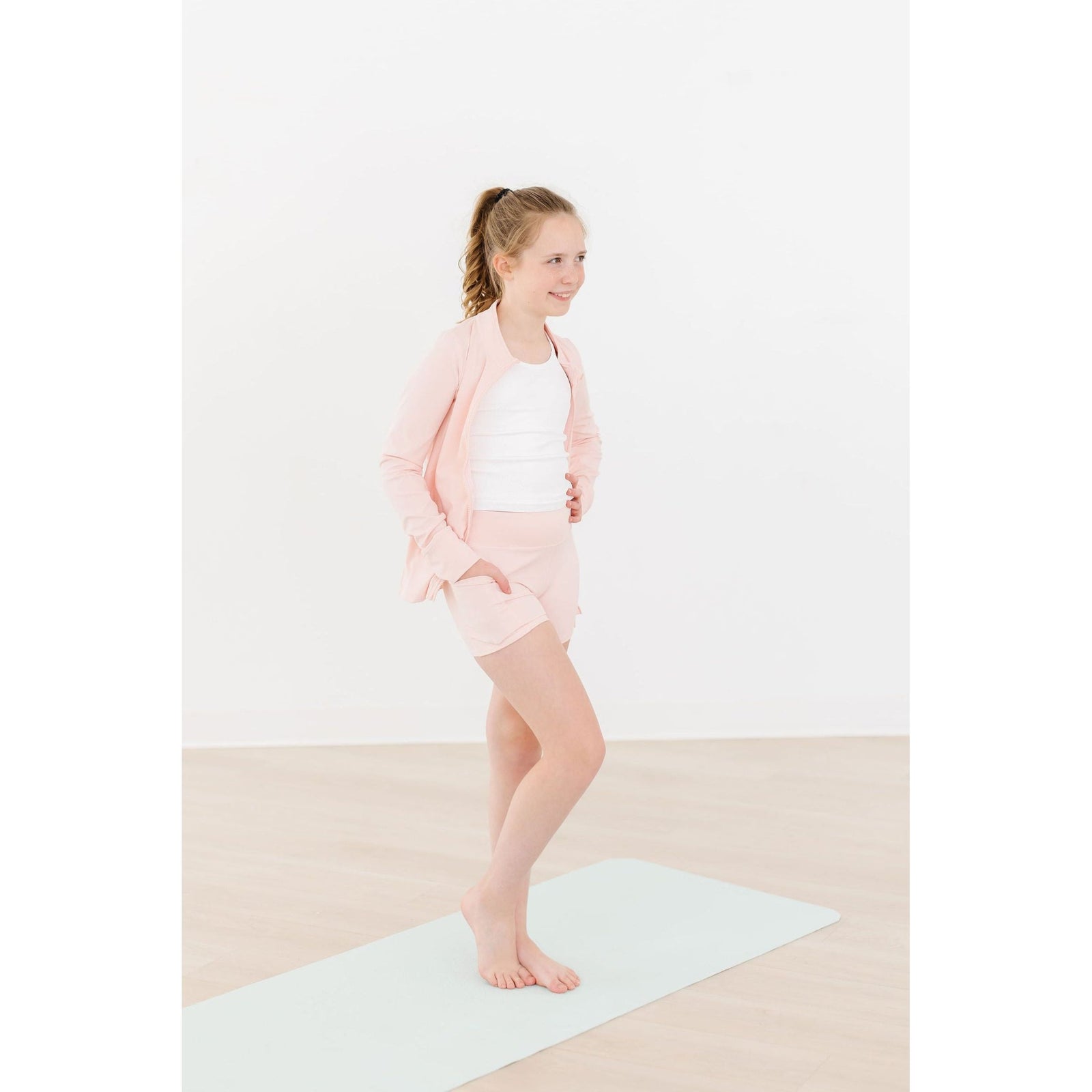 Zen Pink Active Shorty Shorts