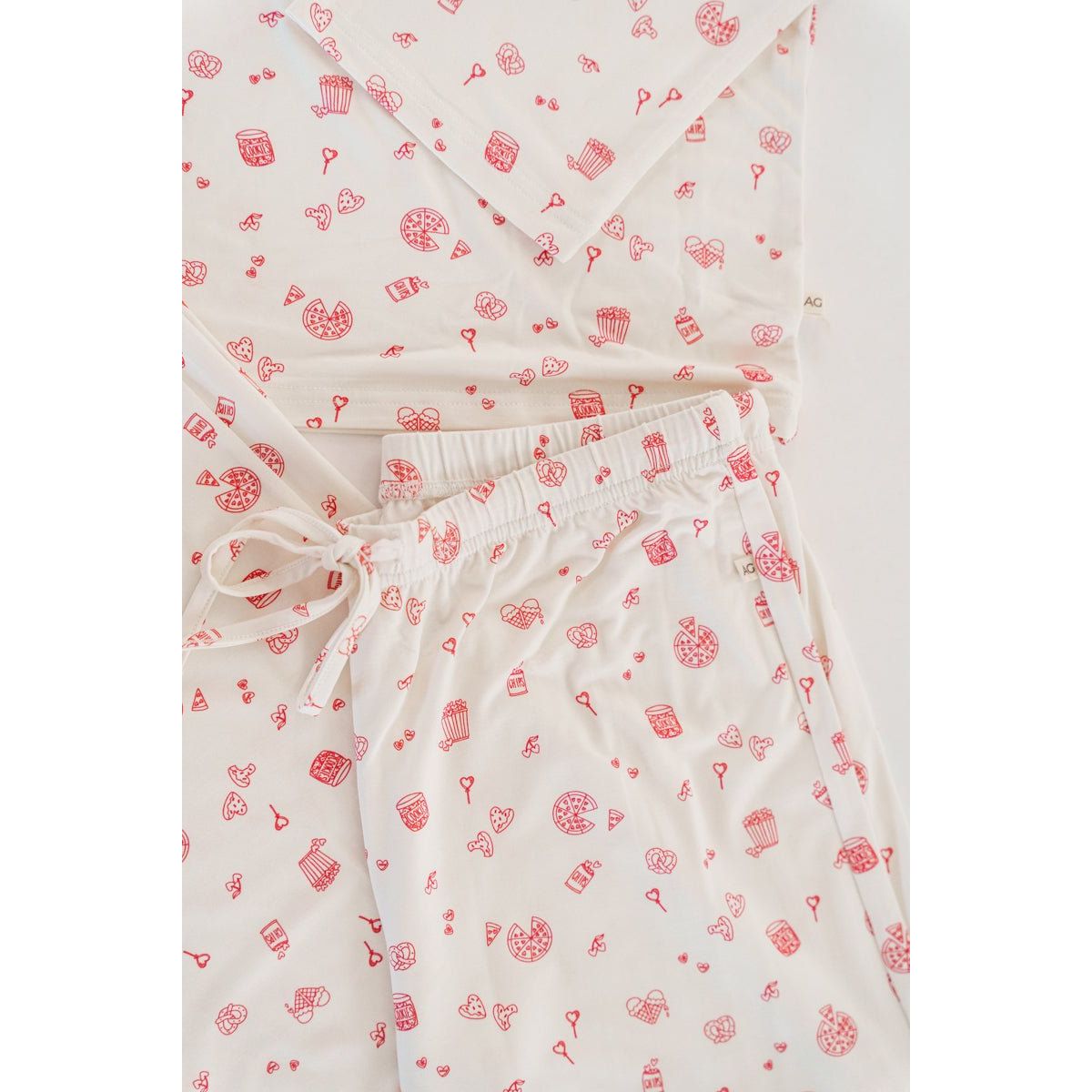 Adult Love Snacks Pajamas