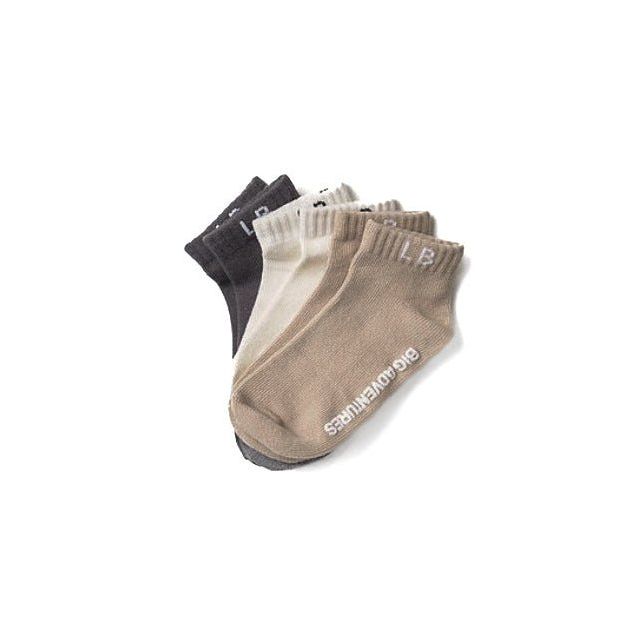 Ankle Sock 3-Pack - Driftwood Mix