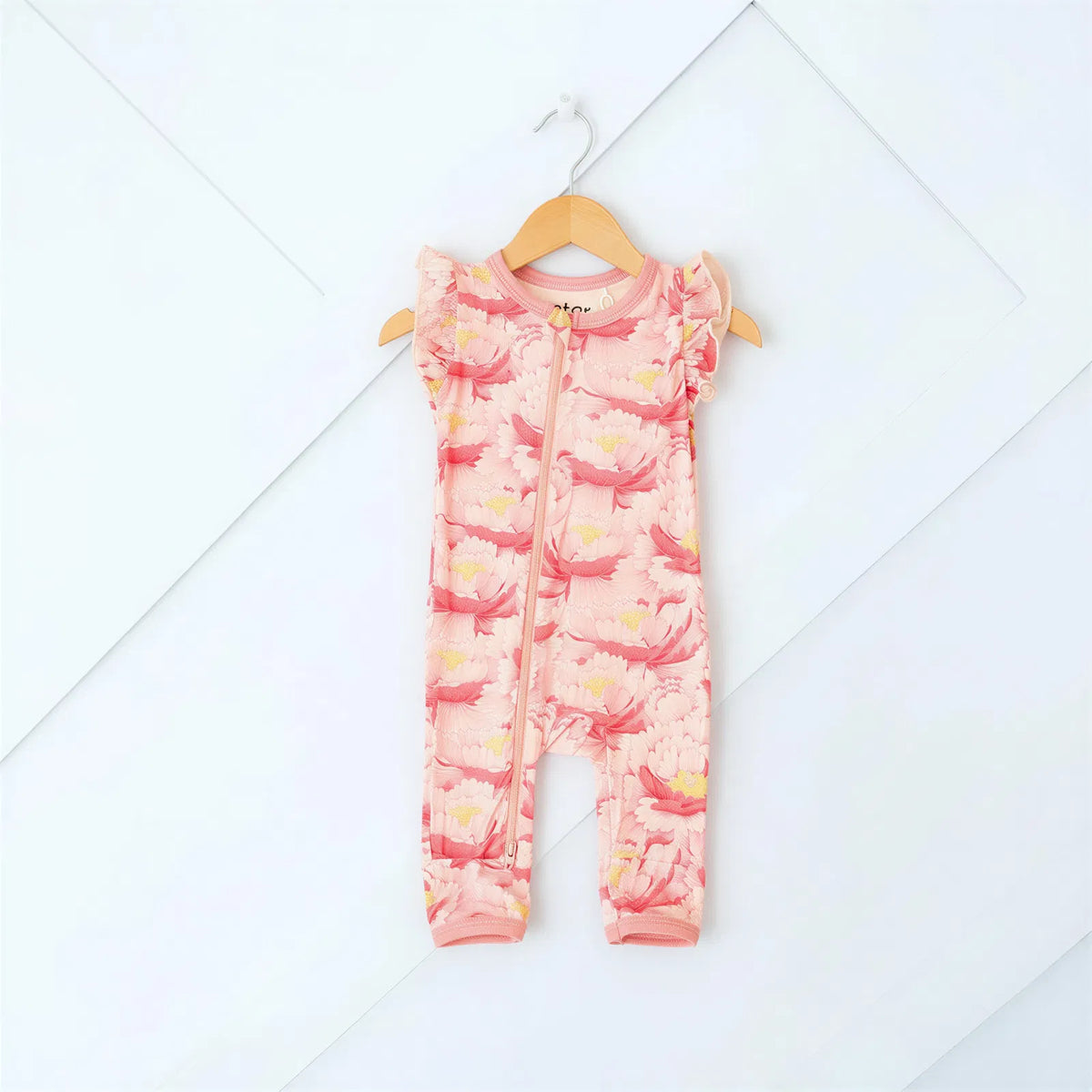 Blush Dreams Floral Romper