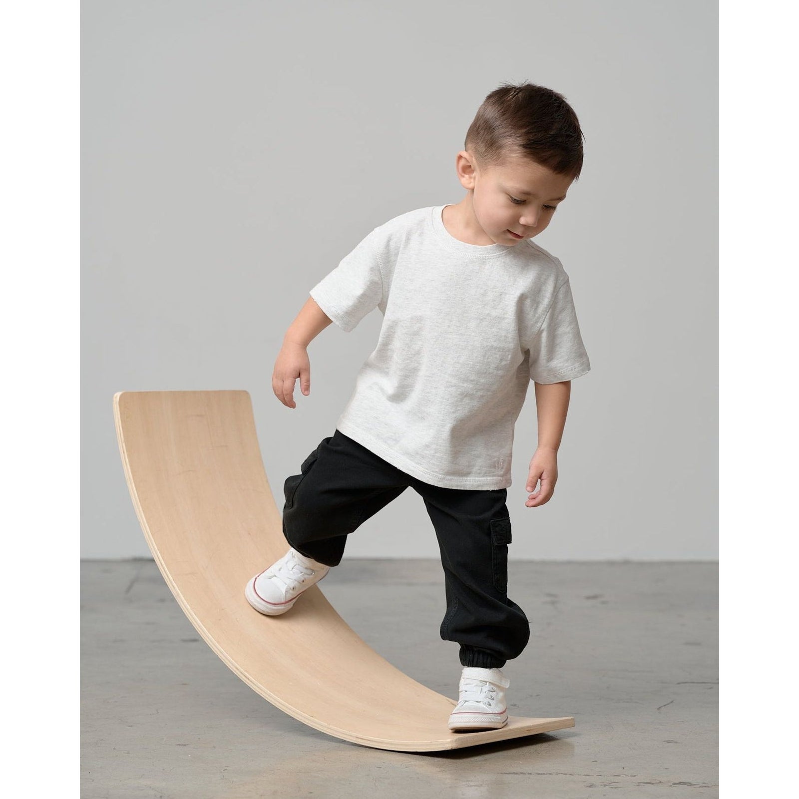 Athletic Boxy Tee - Light Heather Grey
