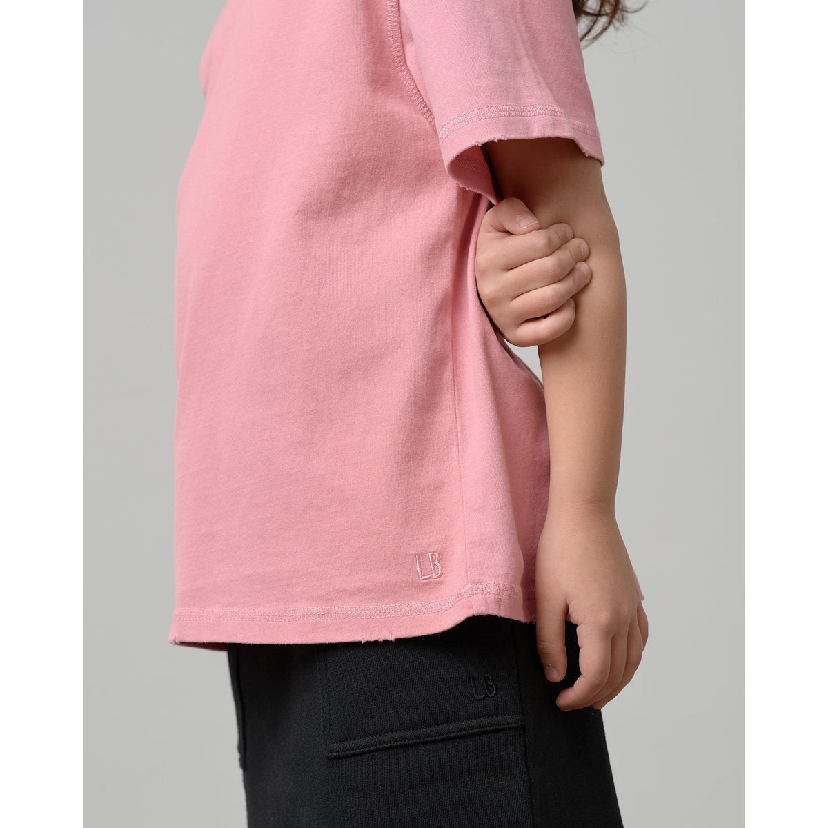 Athletic Boxy Tee - Rose