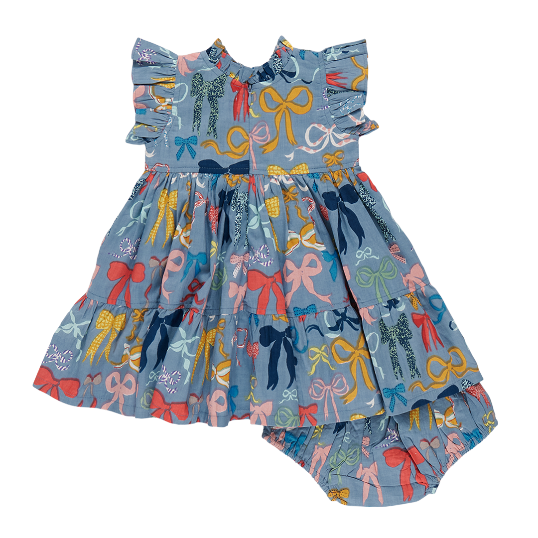 baby girls jennifer dress set | bows on bows