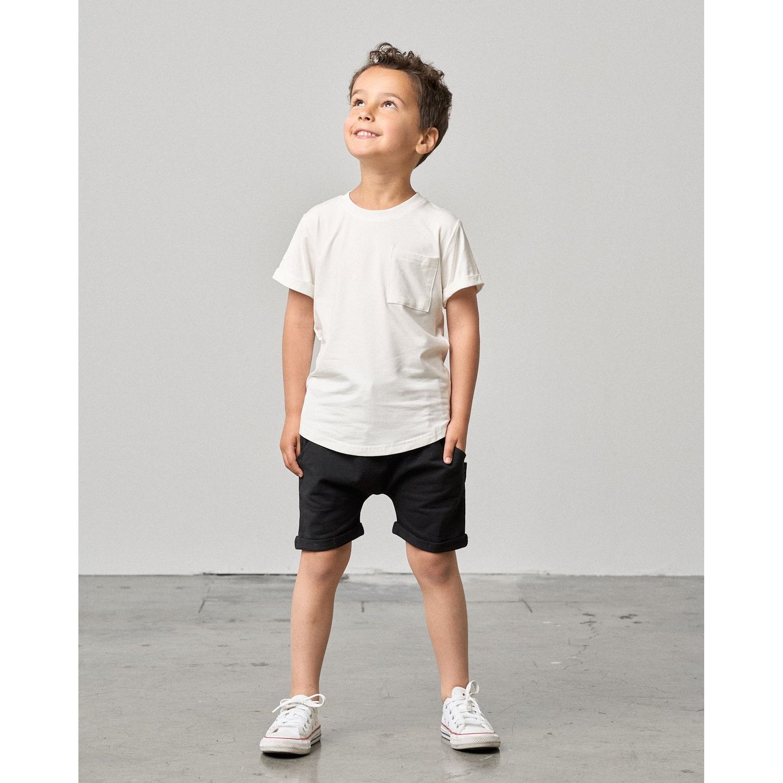 Bamboo Pocket Tee - Off White