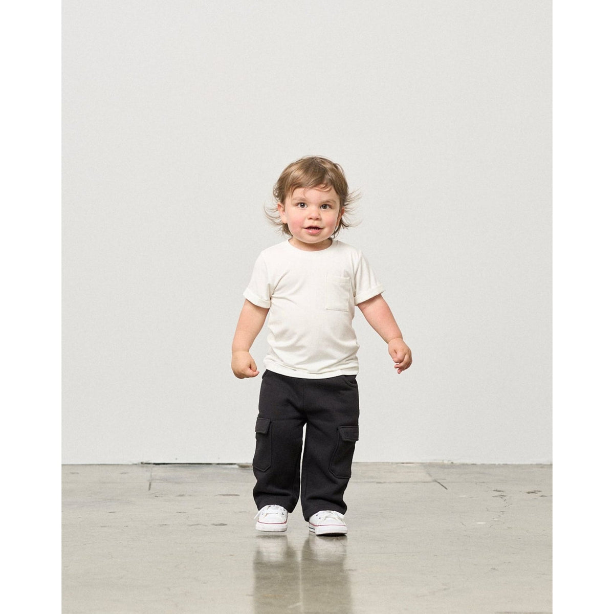 Bamboo Pocket Tee - Off White