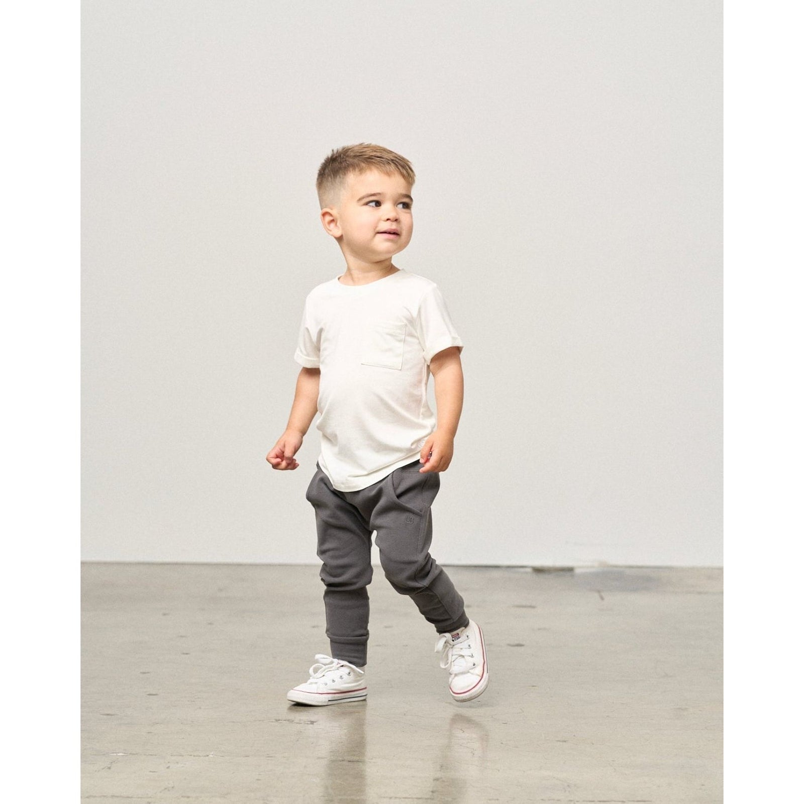 Bamboo Pocket Tee - Off White