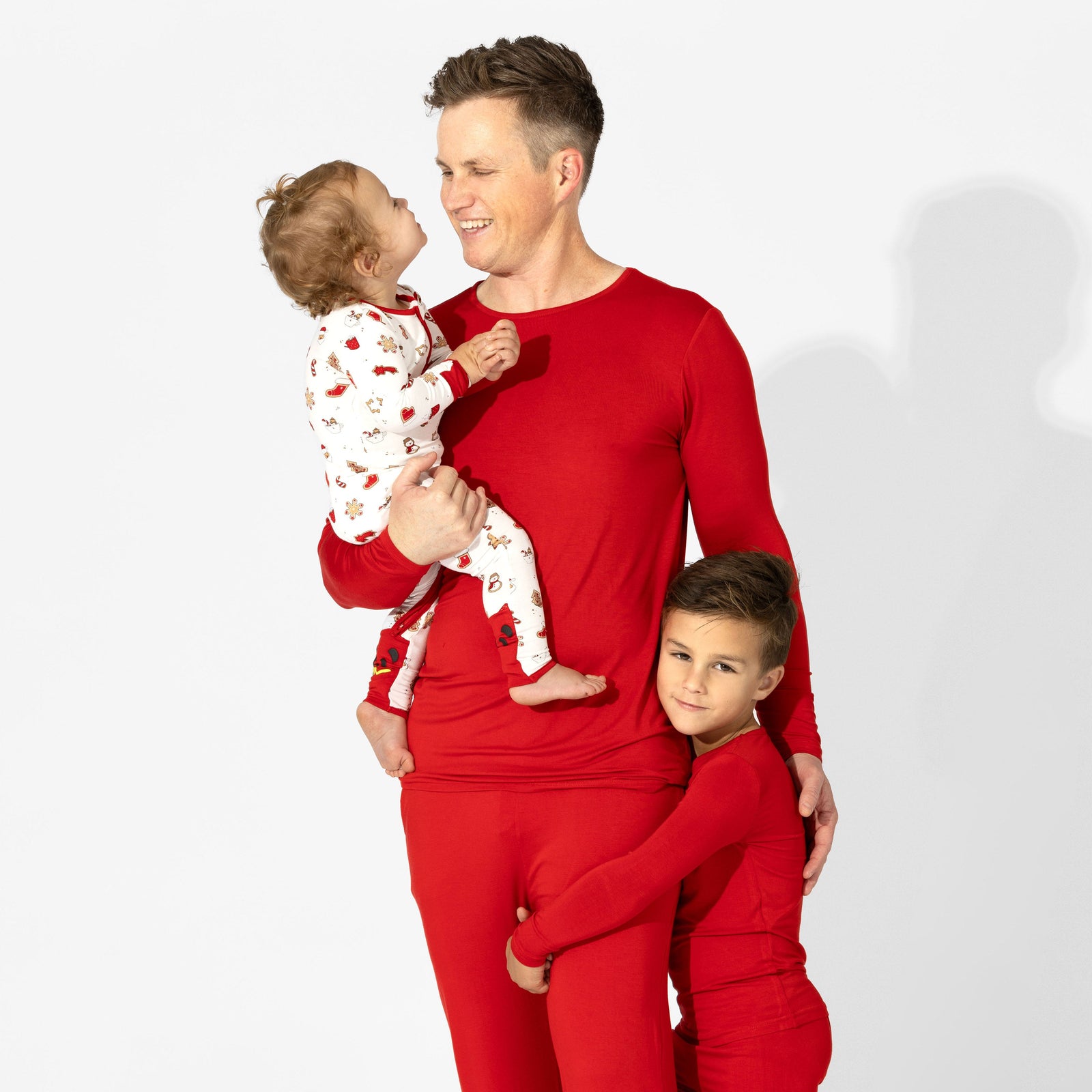 Winterberry Red Bamboo Men's Pajama Set