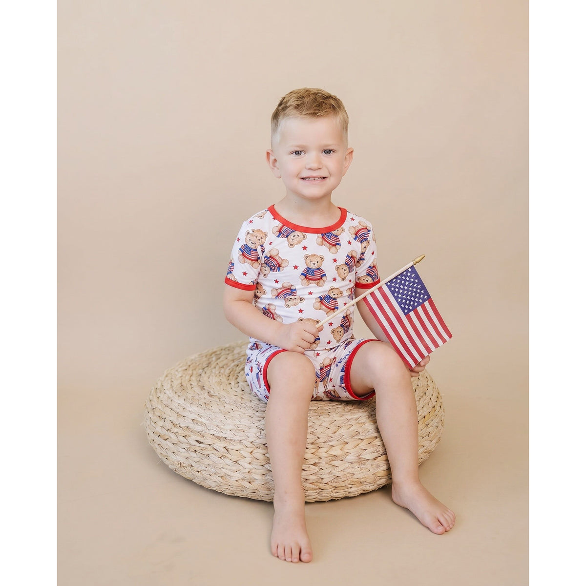 Bamboo Shorts Set | American Bear
