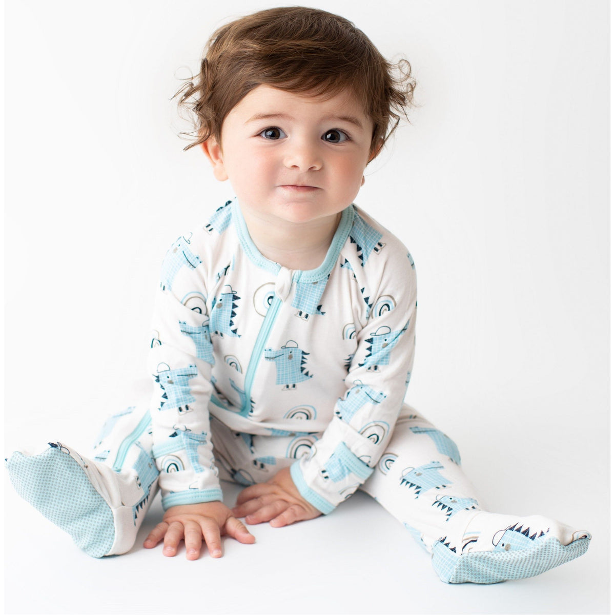 Happy Crocs Footie