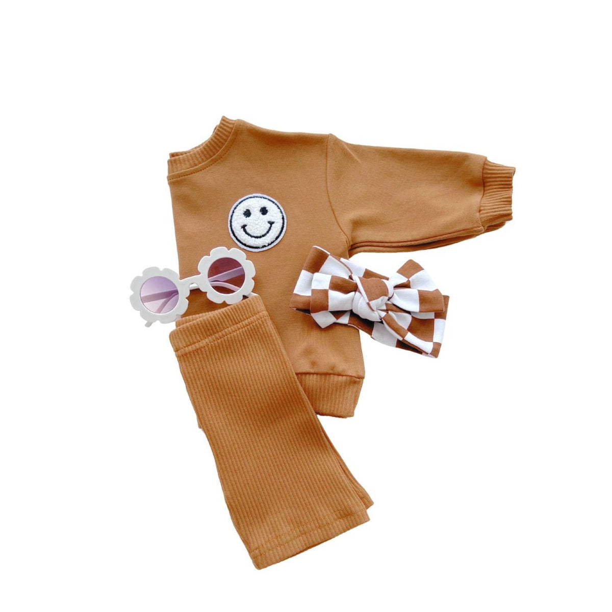Biker Shorts Set | Brown