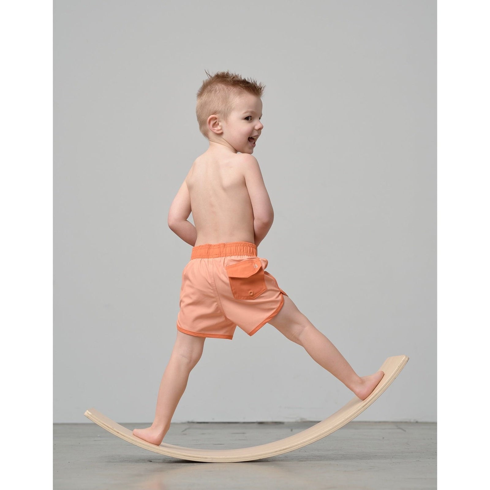 Boy's Swim Short - Melon