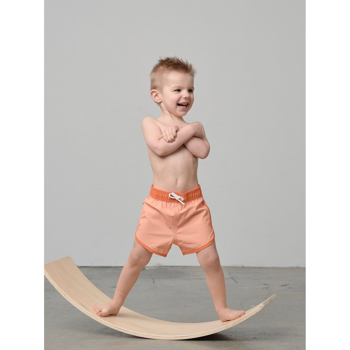 Boy's Swim Short - Melon