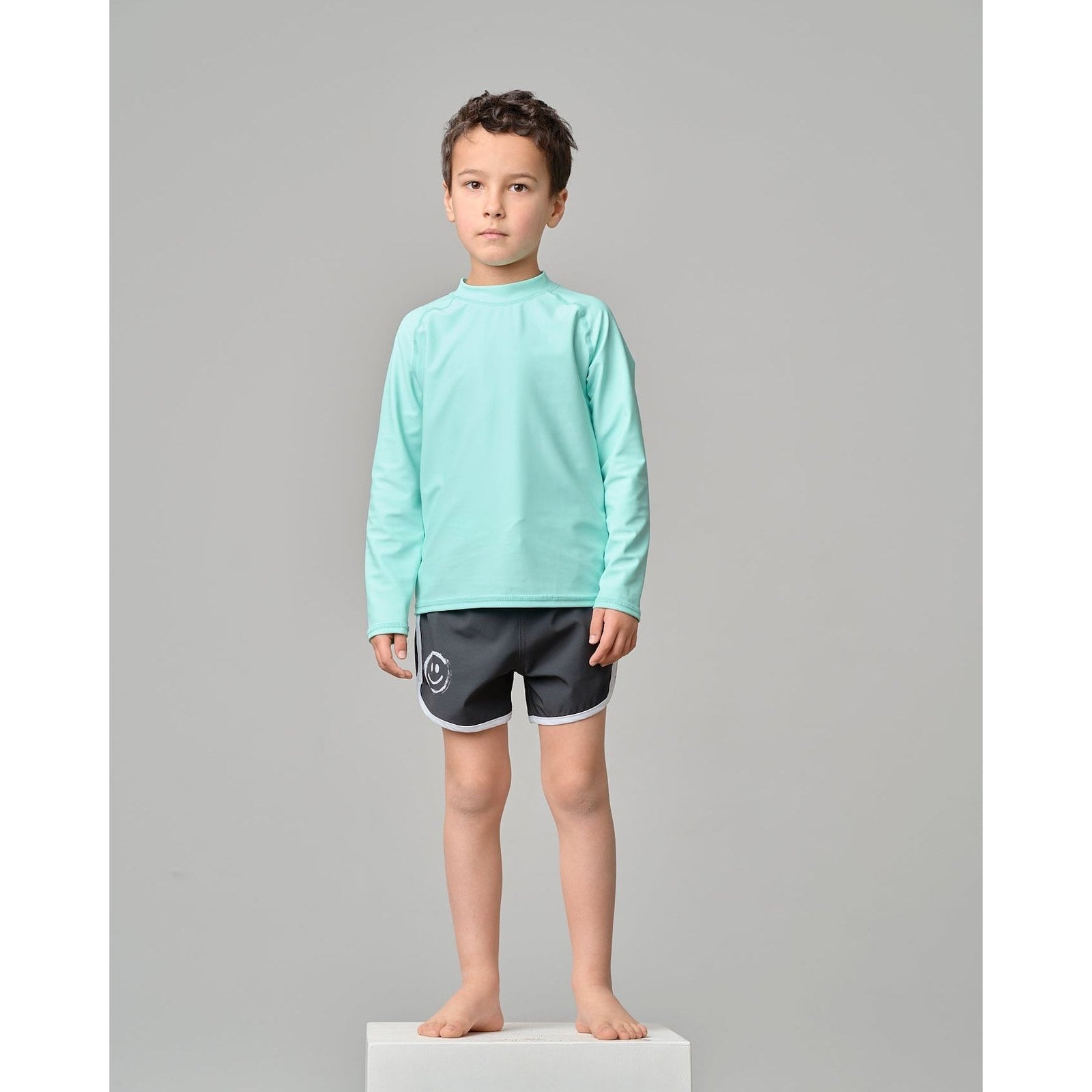 Boy's Swim Short - Smiley
