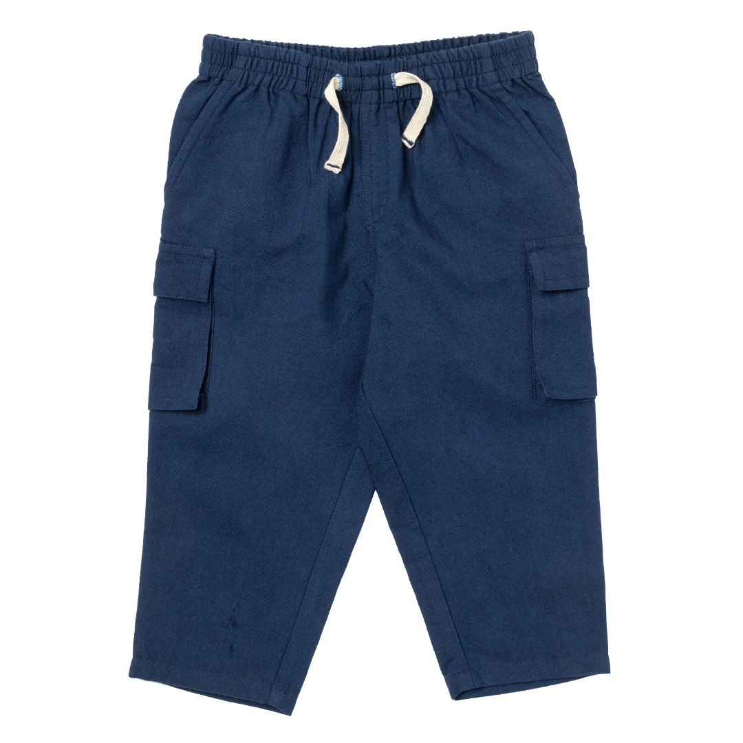 boys pull on pant | navy