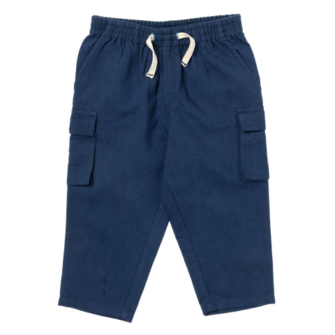 boys pull on pant | navy