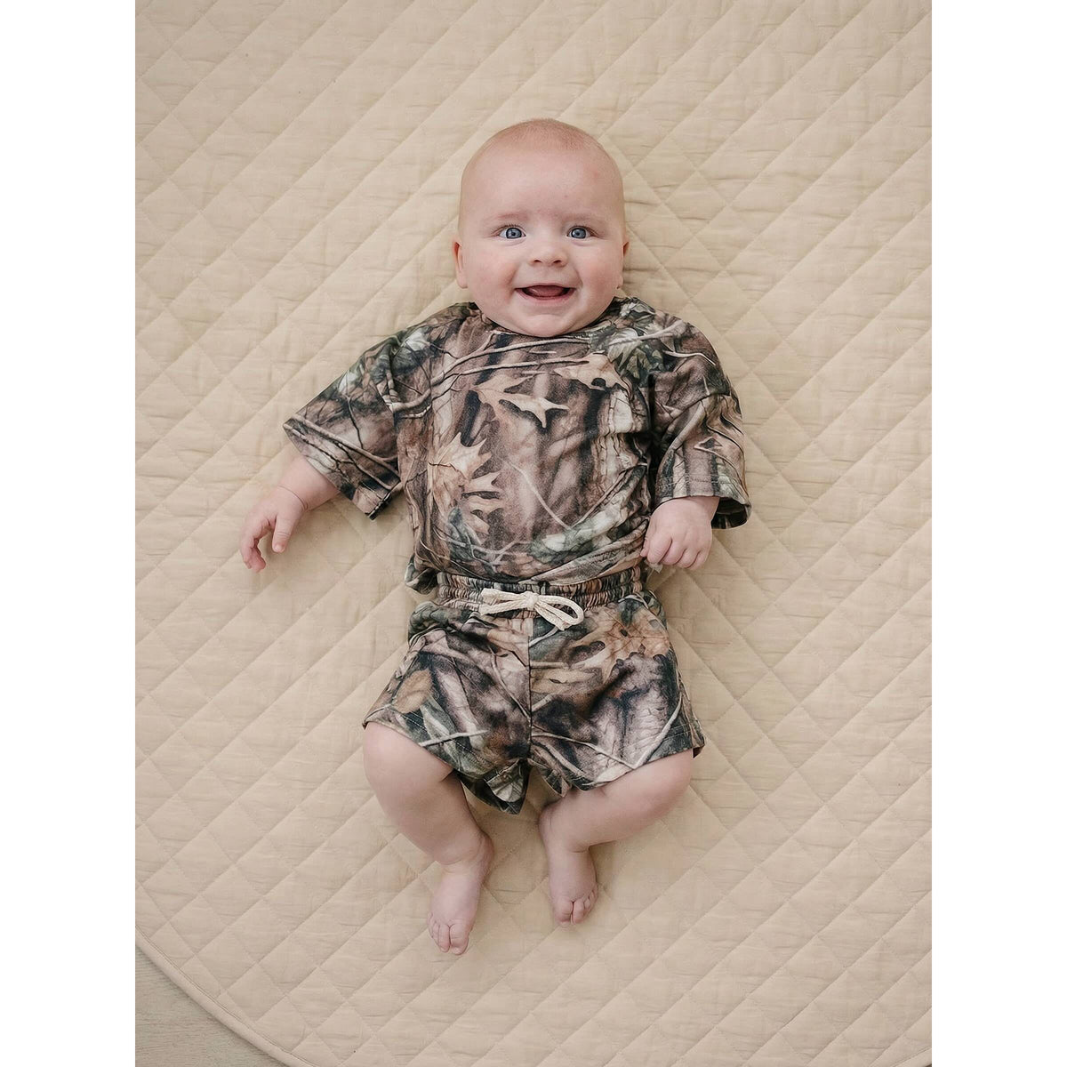 Shorts Set | Brown Camo