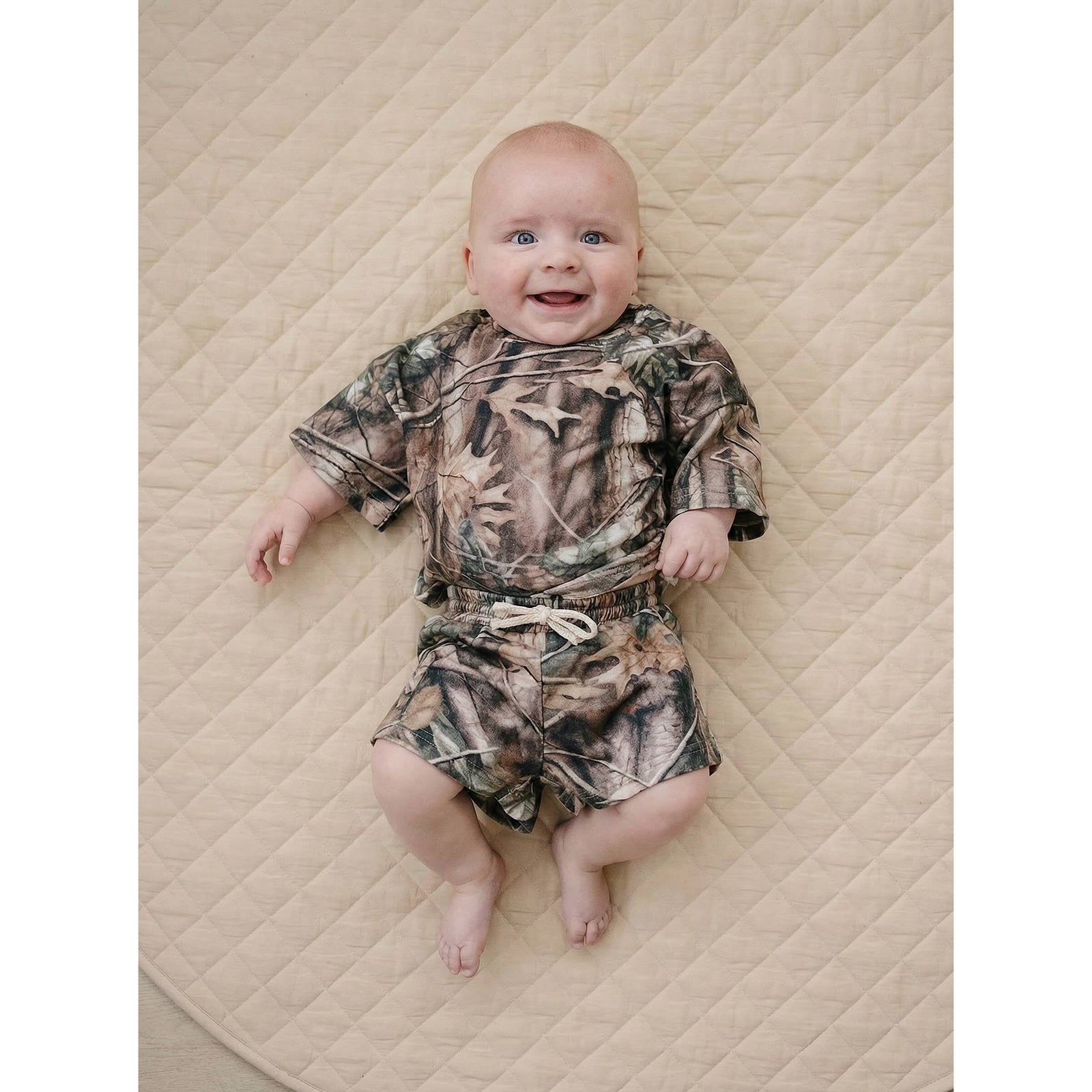 Shorts Set | Brown Camo