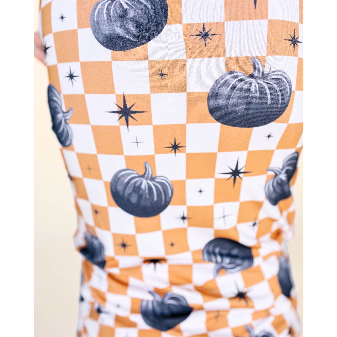Bamboo Two Piece Set | Checkered Pumpkin