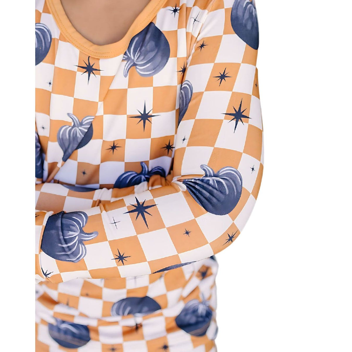 Bamboo Two Piece Set | Checkered Pumpkin