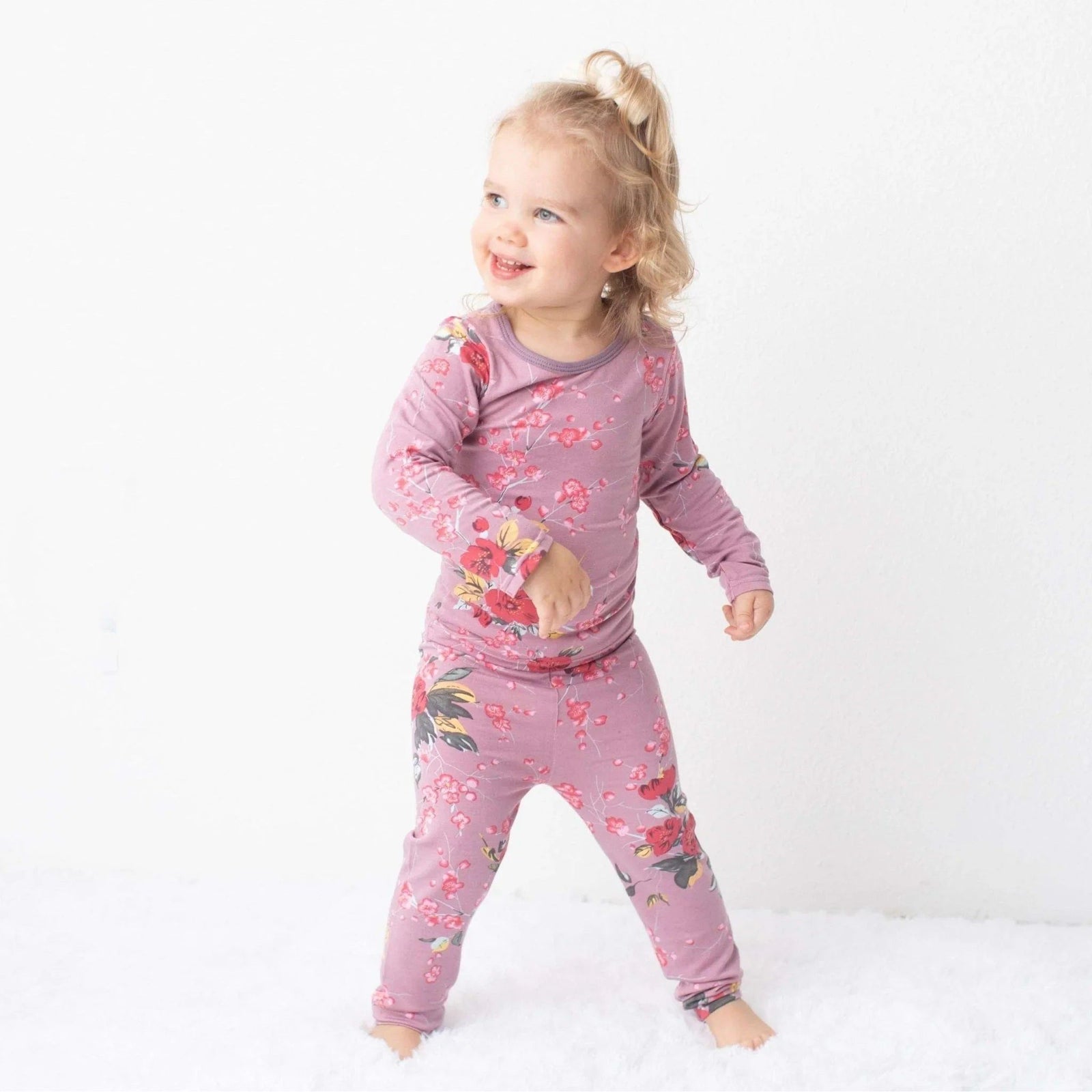 Cherry Blossom Twilight Mauve Pajama