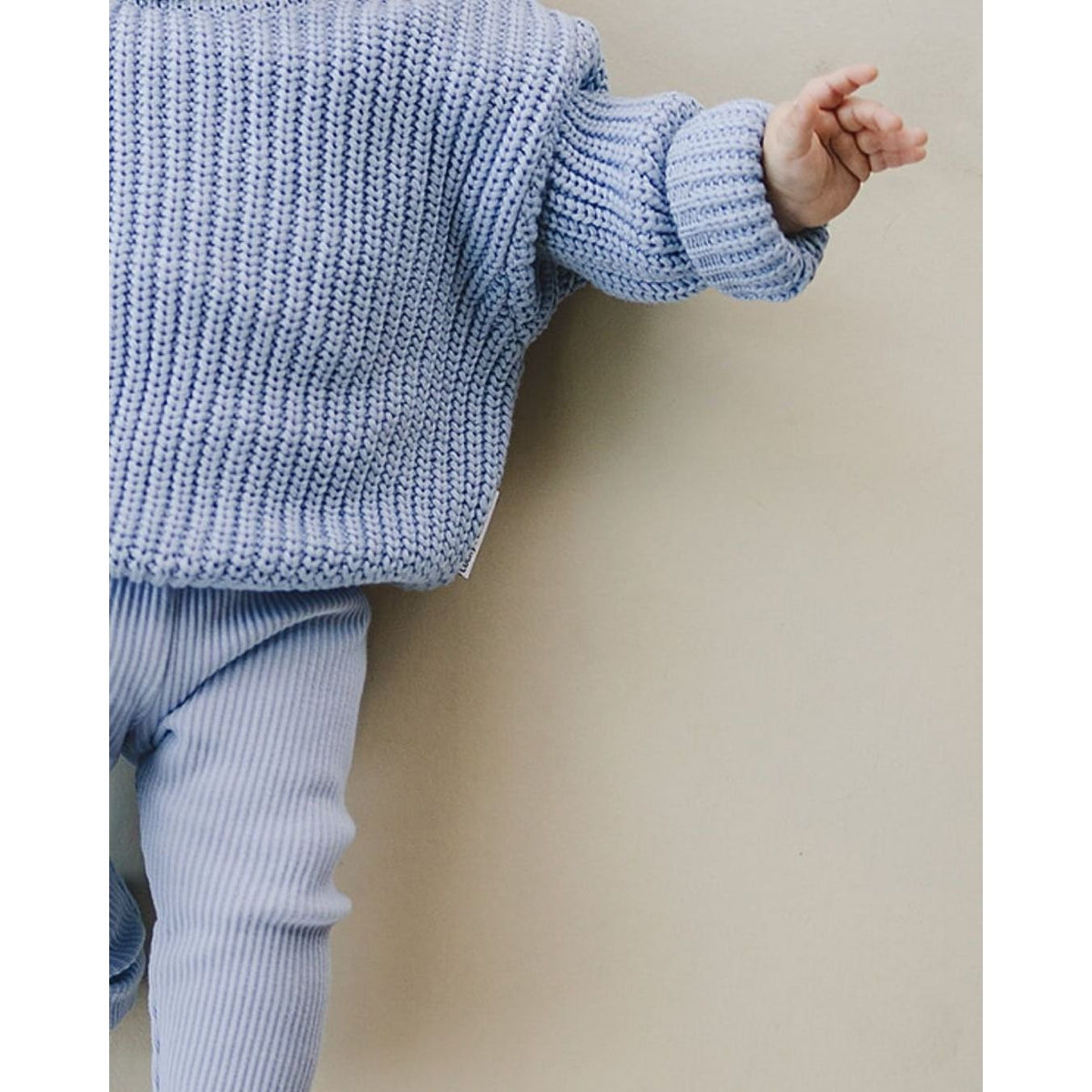 Chunky Knit Sweater | Blue