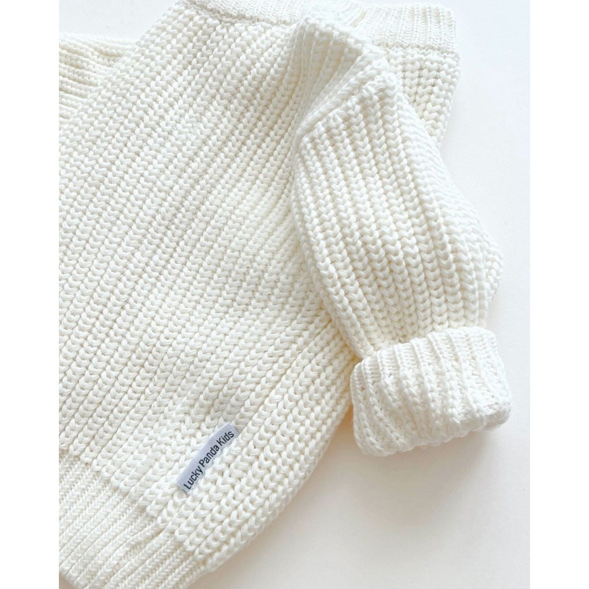Chunky Knit Sweater | Milk